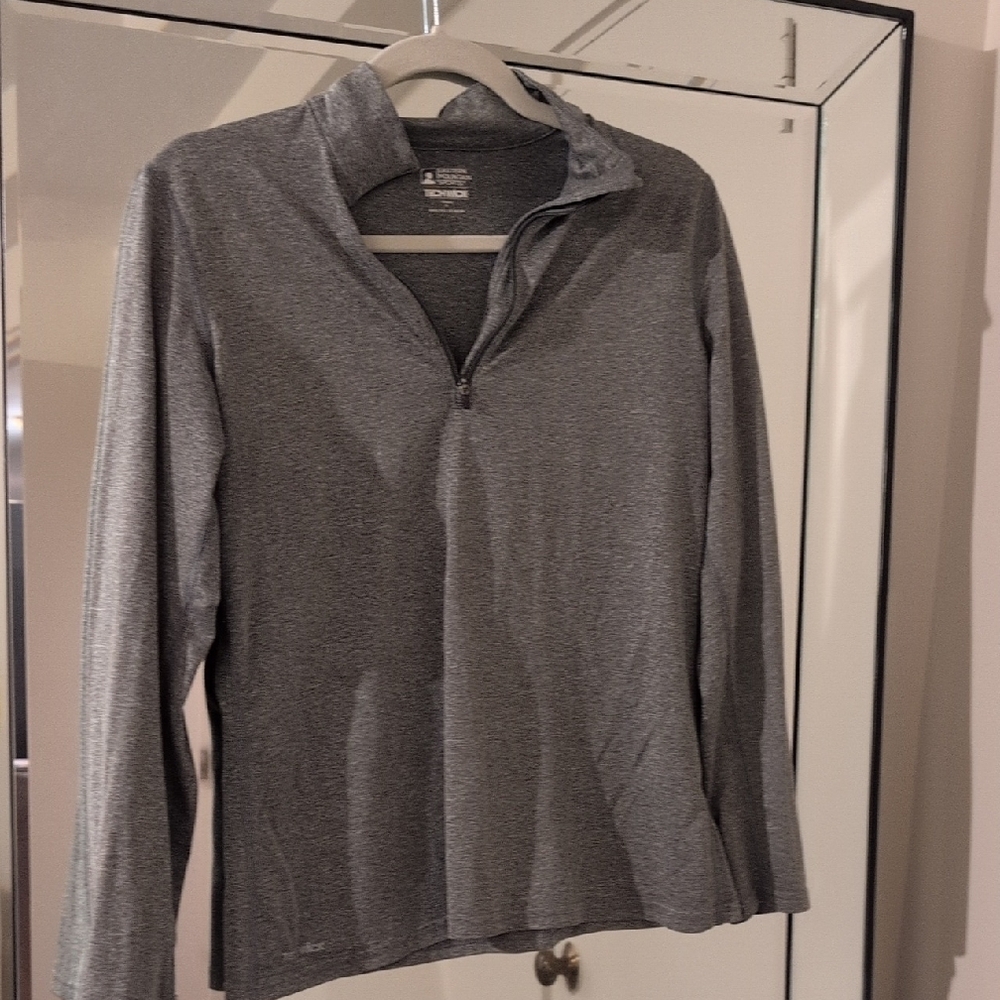 Eastern Mountain Sports Men's Charcoal Zip-Up Sweater